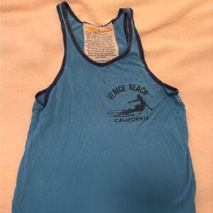 Aviator Nation Blue Venice Beach Tank Top
